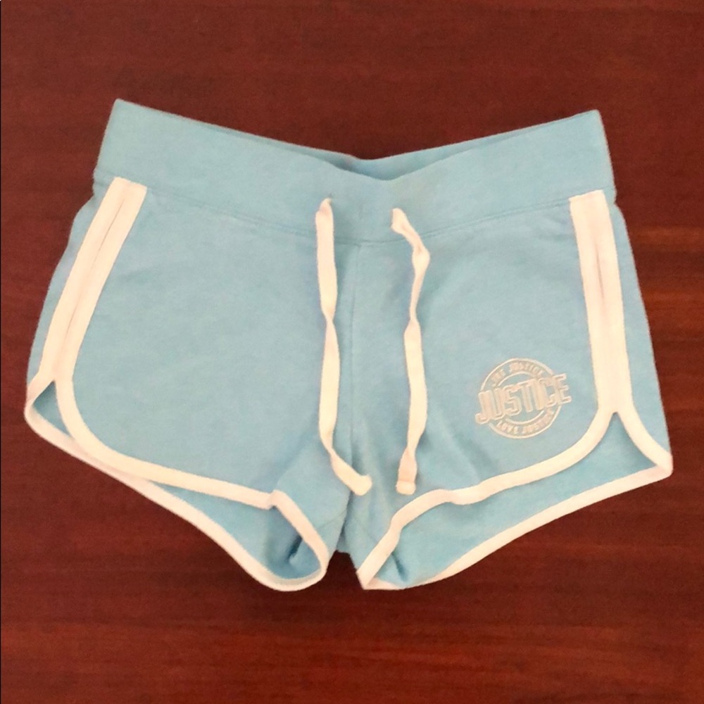 Justice girl’s size 10 active shorts